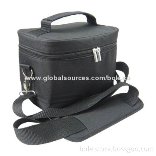 600D Polyester Cooler Bag for Promotional Gifts with Nylon Webbing Handle